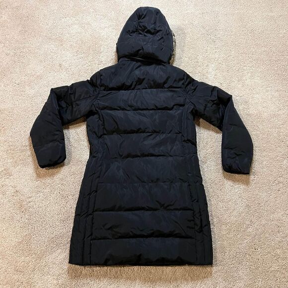 Women’s Micheal Kors Long Down Coat With Removable Hood Size Small - Picture 2 of 10